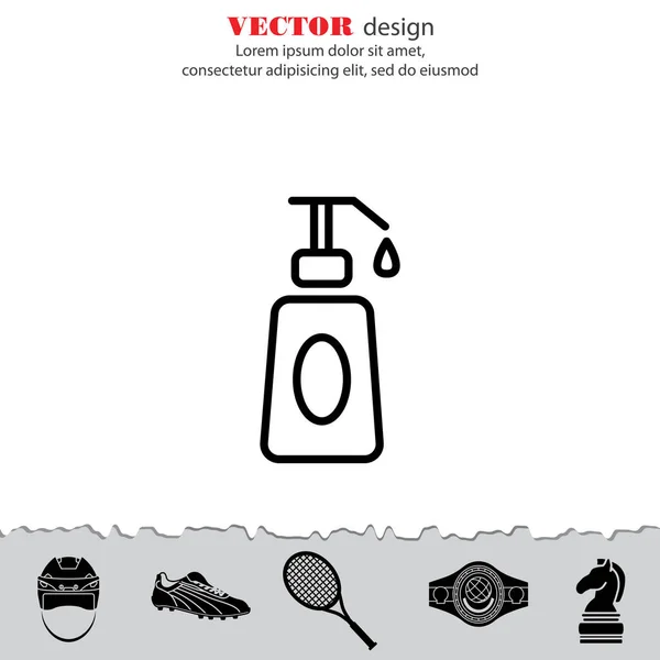 Icono de crema cosmética — Vector de stock