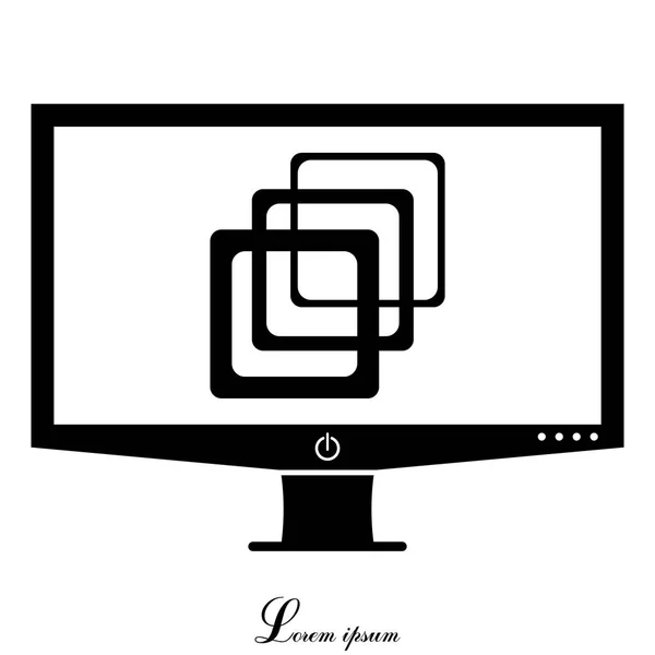 Photo archive icon — Stock Vector