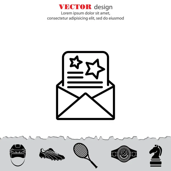 Design des Kartensymbols. — Stockvektor
