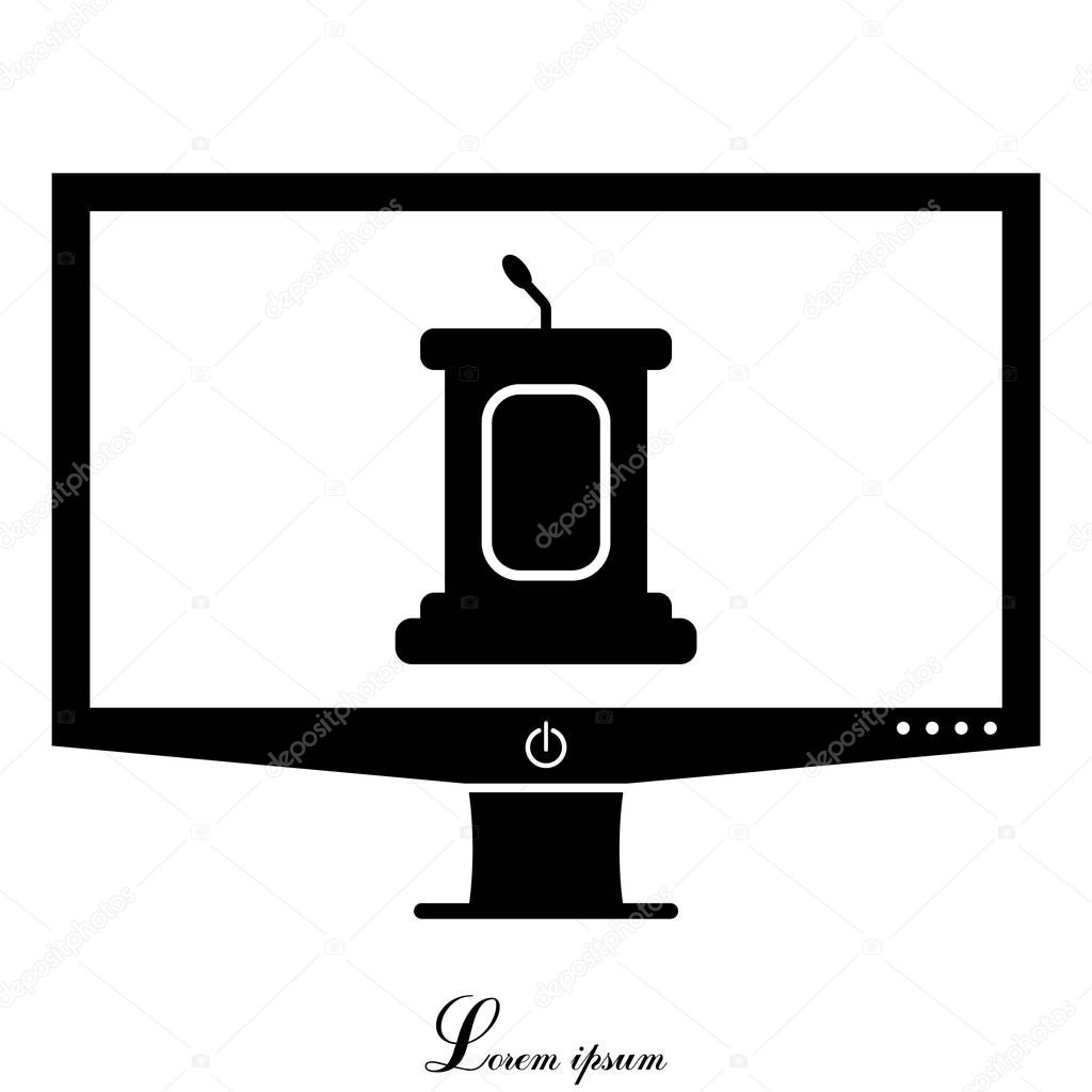 design of microphone icon