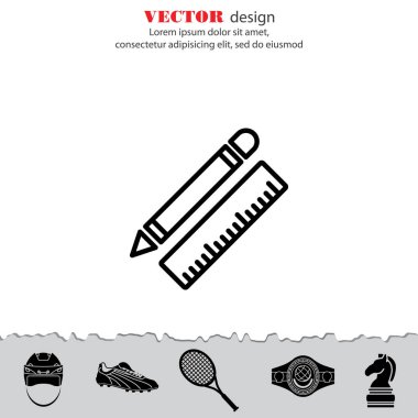 Cetvel ve kalem, ileti örneği