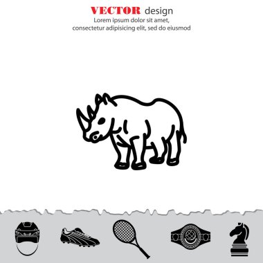 Gergedan web satırı simgesi