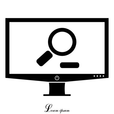 Büyüteç'i satırı simgesi