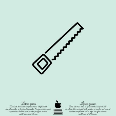 düz simgesi gördüm