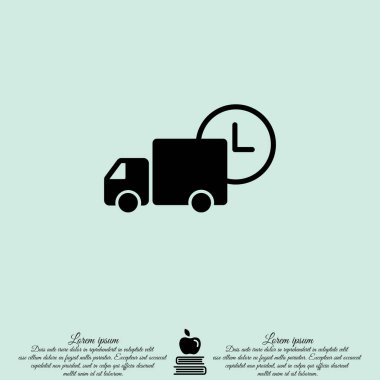 Web simgesi. Teslimat