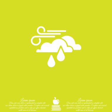 Rüzgar, bulutlar ve yağmur