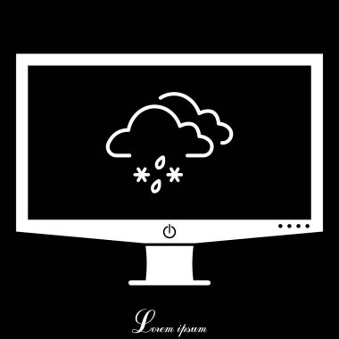 kar ve yağmur bulutu