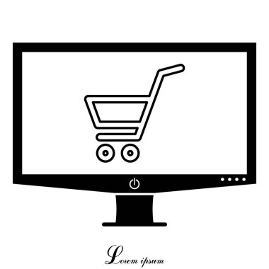 Alışveriş arabası simgesi