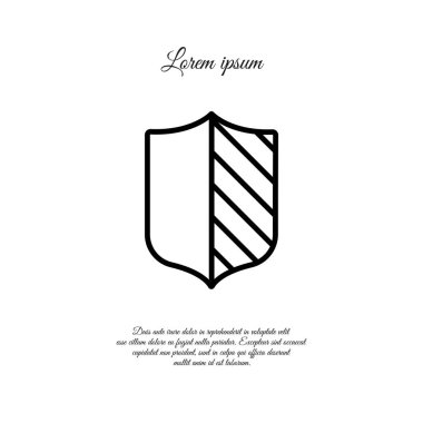 Kalkan Web satırı simgesi