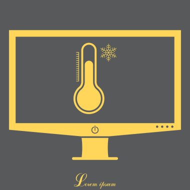 termometre web simgesi