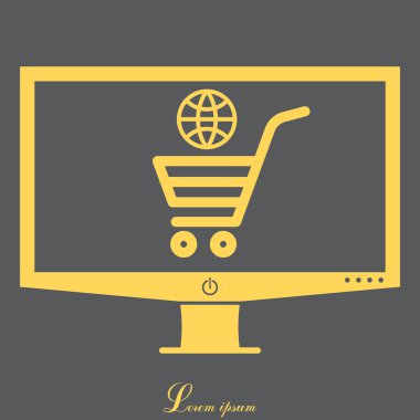 Alışveriş arabası simgesi