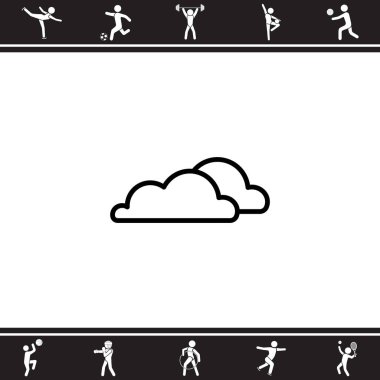 Web simgesi, bulutlar