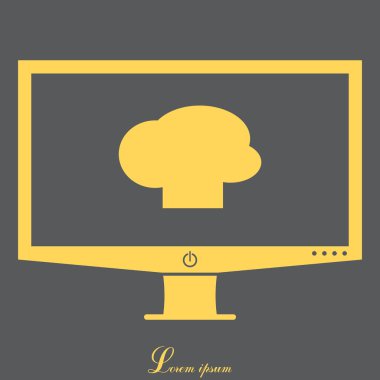 aşçı şapkası simgesi