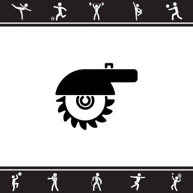 Daire testere web simgesi