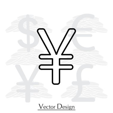 Çin yuan web simgesi