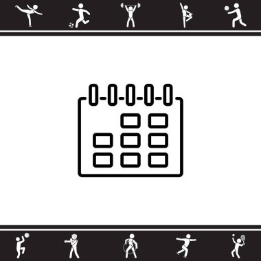 Takvim satırı simgesi