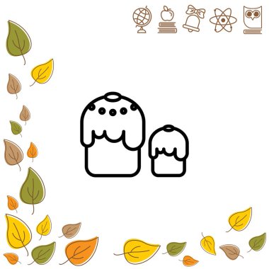 Paskalya kek simgesi