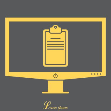 Denetim listesi satırı simgesi