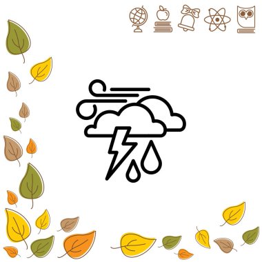 Web simgesi, bulutlar