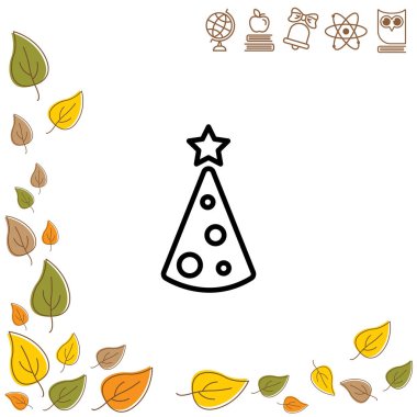 Noel ağacı web simgesi