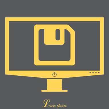 disket satırı simgesi