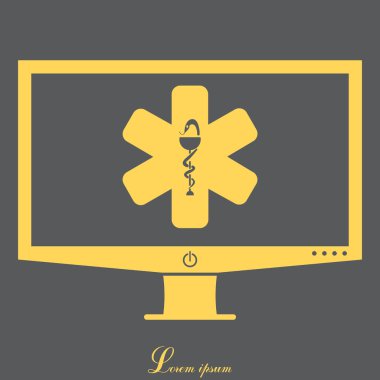 Ambulans amblemi simgesi