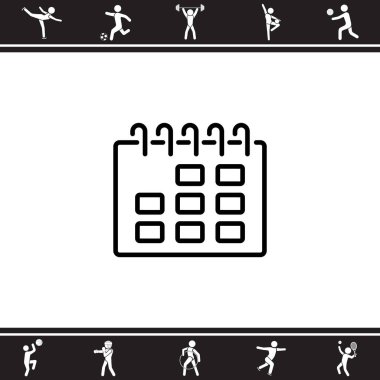 Takvim satırı simgesi