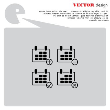 Takvim satırı simgesi