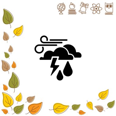 Web simgesi, bulutlar