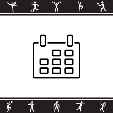 Takvim satırı simgesi