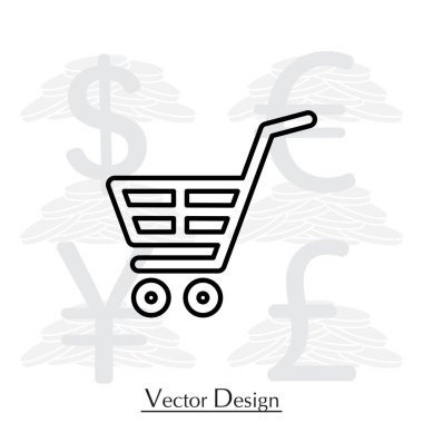 Alışveriş arabası simgesi