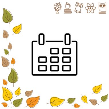 Takvim satırı simgesi