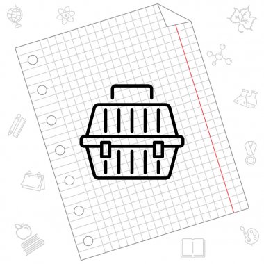 Web satırı simgesi. Araba