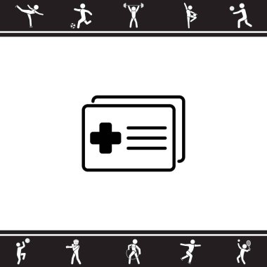 Tıbbi formlar web simgesi