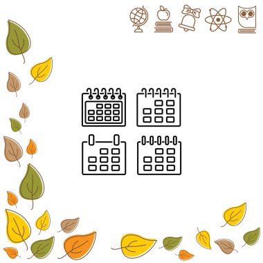 Takvim satırı simgesi