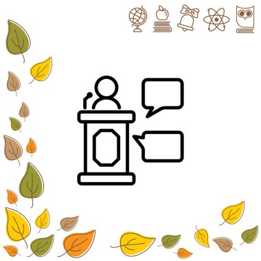 Web satırı simgesi. İş