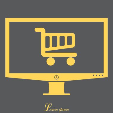 Alışveriş arabası simgesi