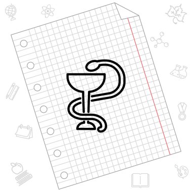  Hipokrat Kupası, hastane sembolü