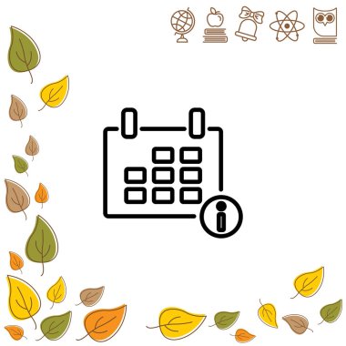 Takvim satırı simgesi