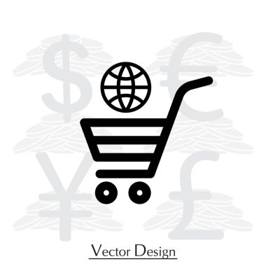 Alışveriş arabası simgesi