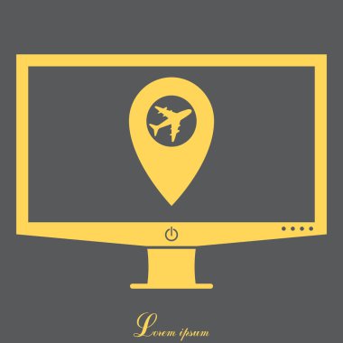 harita işaretçi simgesi