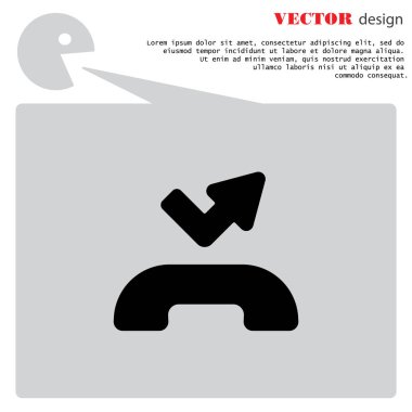 Cevapsız arama simgesi