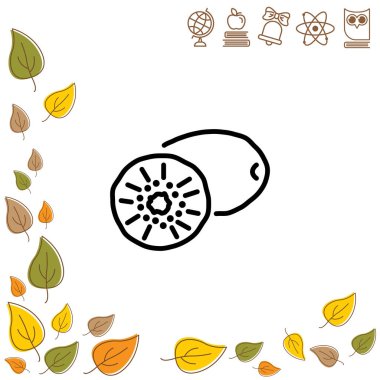  satırı simgesi. Kivi