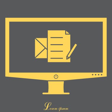 İleti simgesi yazmak