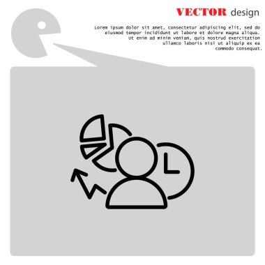 Web satırı simgesi. İş