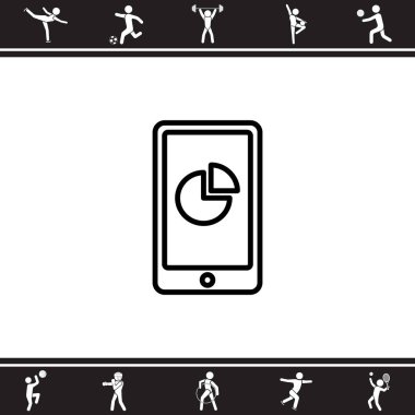 İş grafikleri ile Smartphone