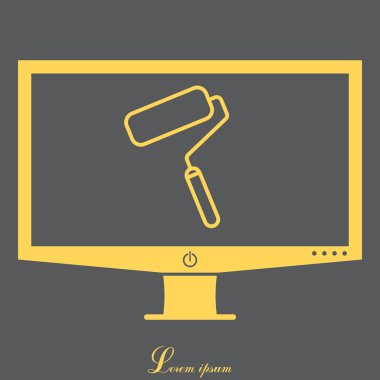 boya silindiri simgesi