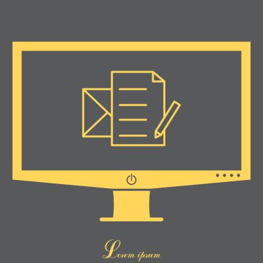 İleti simgesi yazmak