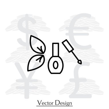 oje simgesiЛак для нігтів значок