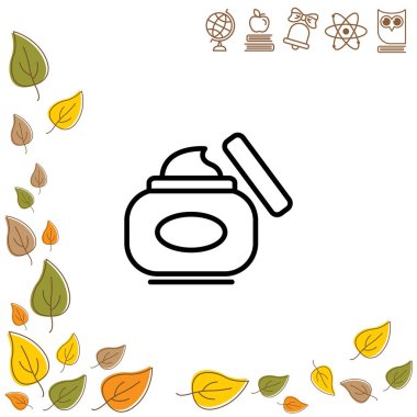 krem satırı simgesi